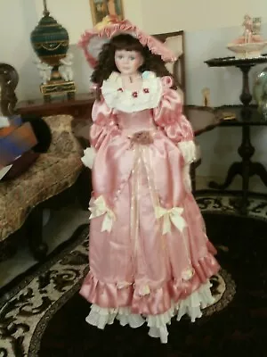 Vintage Genuine Porcelain Doll Large 42inch New At Master Piece Life Like • $735
