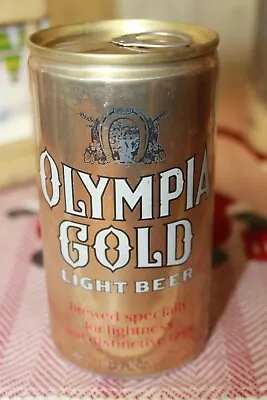 Vintage 70's Olympia Gold 12oz Aluminum Beer Can-Olympia Brewing-Bottom Opened • $4.99