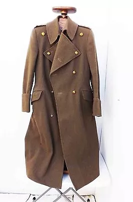 British Officer's 2ww Great Coat To Royal Engineers • £250