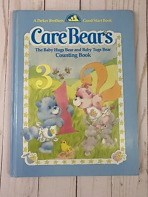 Vintage 1984 Care Bear Baby Hugs & Tugs Counting Hardcover Book 80s • $8.99