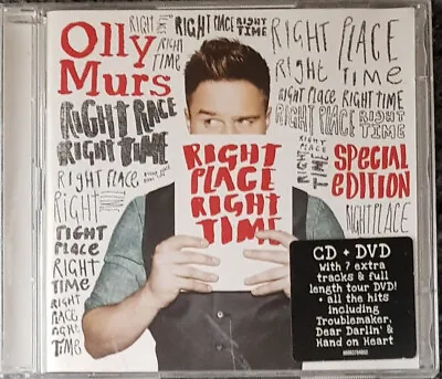OLLY MURS Right Place Right Time Special Edition CD DVD 2013 • £1.39