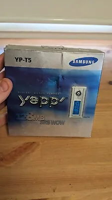 Samsung Yepp YP-T5 Black (4GB) Digital Media Player Untested Sold As Is M • $49