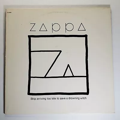 Zappa - Ship Arriving Too Late To Save A Drowning Witch Vinyl 1982 FW 38066 VG • $16.99