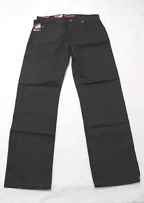 Dickies Men's Regular Fit Straight Leg Flex Work Duck Pants CL8 Black Size 32x30 • $23.74