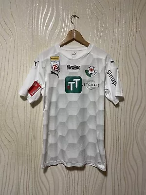 WSG TIROL 2020 2021 AWAY SHIRT JERSEY PUMA Sz M #18 TOMIC MATCH ISSUE • $89.99