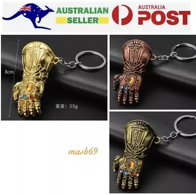 Thanos Fist Superhero Keyring Keychain 6pcs Kids Party Favors - Marvel Avengers • $34.99