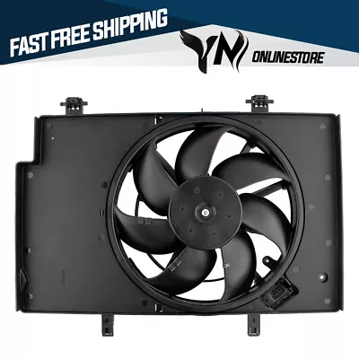 Engine Cooling Fan Assembly For Ford Fiesta 2011-2013 Ford Fiesta L4 2014-2017 • $56.95