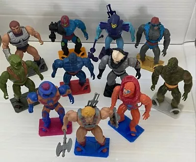 Masters Of The Universe MOTU Figure Stands Vintage Origins New Additions!! READ! • $125
