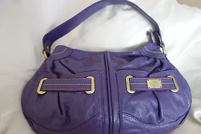 Matthew Williamson  Lilac/Purple Soft Leather Bag  14  X 9   Pre Owned • £9.99