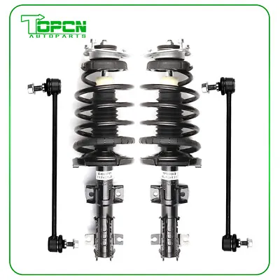 For Volvo V70 S80 S60 Front Strut & Coil Spring Assembly + Sway Bar End Links • $169.54