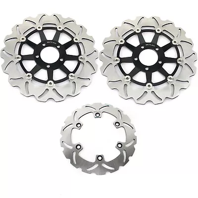 Front Rear Brake Discs Rotor Ninja ZX11 ZX1100C ZZR1100 90-93 C1-C3 For Kawasaki • $170.90