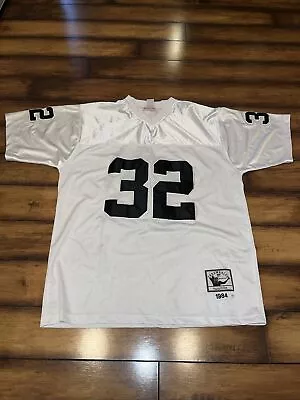 Mitchell And Ness Marcus Allen Raiders #32 1984 Throwback Jersey Size 54 • $59.50