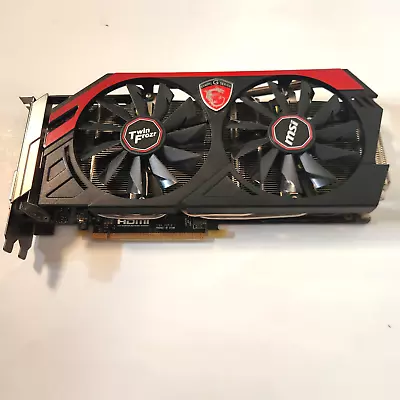 MSi Twin Frozr Nvidia Geforce GTX 760 OC 2GB GDDR5 Video Card MS-V284 • $27