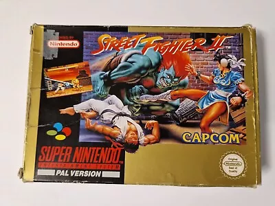 £24.99 • Buy STREET FIGHTER II SNES UK PAL Streetfighter 2 