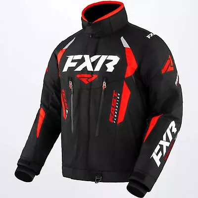 FXR Men's Team FX Snowmobile Jacket  Red  M 2XL 4XL  220004-1020 • $351.99