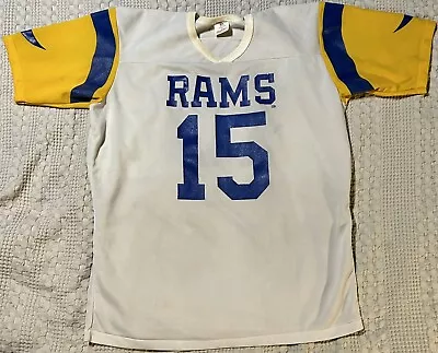 Vintage Los Angeles Rams QB Vince Ferragamo Jersey Size Large *Make Offer* • $100