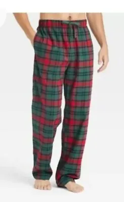 SIZE MEDIUM Men's PLaid Flannel Lounge Pajama  PANTS  Goodfellow & Co BRAND NEW! • $14.95