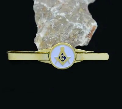 Classic Vintage Masonic Tie Clip 5.5cm Freemasonry Lapel Pin Banquet Business • $11.80