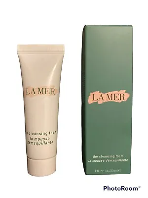 BOXED! La Mer The Cleansing Foam 1 Oz And BONUS EXTRA Cosmetic Bag • $26.99