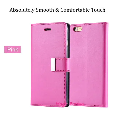 $8.99 • Buy For IPhone 8 Plus 6s 7 SE 2020 2022 Leather Wallet Case Card Shockproof Cover