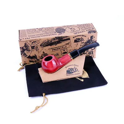 Mr Brog Workshop New Handmade Tobacco Pipe No. 36 Perry Cherry Pear Wood Fajka • $20