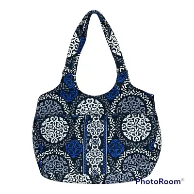 Vera Bradley Canterberry Cobalt Commuter Blue Tote • $28.99