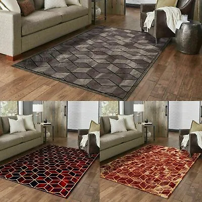 New Design Super Soft (LUXOR) Large Rugs Hallway Rug Runner Living Room Carpet  • £67.99