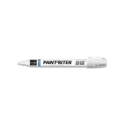 Markal Paint-Riter® Valve Action® Paint Marker White 1/8 Inches Tip Medium • $11.03