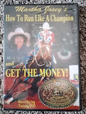 Martha Josey's  How To Run Like A Champion  And  Get The Money  DVD Sealed • $22.95