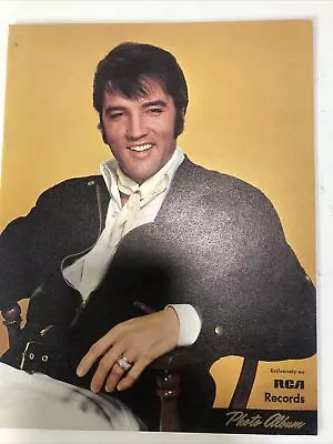 Elvis Presley RCA Records Souvenir Tour Photo Album 1970 Yellow  20 Pages • $139.95