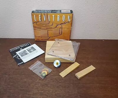 Levitron Wooden Anti-Gravity Top Science STEM Toy Physics Magnets Complete! NEW! • £57.86