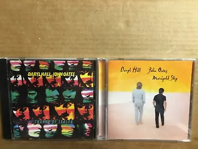 Daryl Hall John Oates - 2 CD Lot (Change Of Season & Marigold Sky) • $10.99