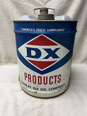 Vintage DX Oil 5 Gallon Oil Can  • $45