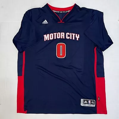 Detroit Pistons Motor City Andre Drummond Adidas Jersey Men's2XL • $24.95