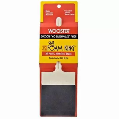 Wooster 31030030 Foam King Paint Brush • $10.39