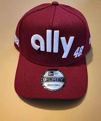 Alex Bowman Martinsville 40th Ann. Ruby Red Hendrick Motorsports NASCAR Hat 1/36 • $80