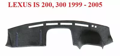 Black Dash Mat Dashmat Dashboard Cover Fit Lexus Is200 Is300  1999 - 2005 • $55