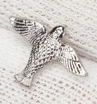 Vintage Sterling Silver Sparrow Flying Bird Mens Ladies Pin Tie Tack 2.7g Signed • $24.95