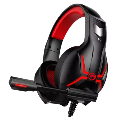 USB LED Backlit Gaming Headset Stereo Headphone Microphone COMPUTER PS4 XBOX ONE • $29.95