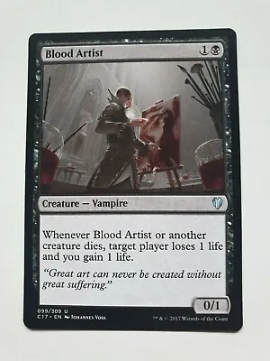Magic The Gathering - MTG - Blood Artist - Commander 2017 - Uncommon - NM • $4