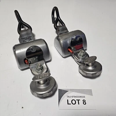 2x Q Straint  Straps/clamps Slide And Click Type Without Knobs • £65
