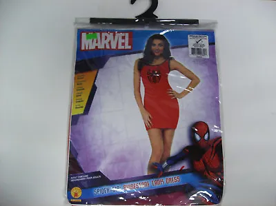 Marvel Spider Girl Rhinestone Tank Dress Women Halloween Costume Medium • $12.99
