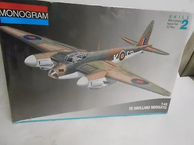 Monogram De Havilland Mosquito Bomber Plane 1/48 Scale Plastic Model Kit 5478 • $35.95