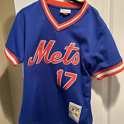 1996 Keith Hernandez New York Mets Batting Practice Jersey Size 36 Small • $25