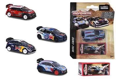 Majorette 212084012 WRC Cars Race Cars Assorted Colours/Models 1 Piece • £8.53