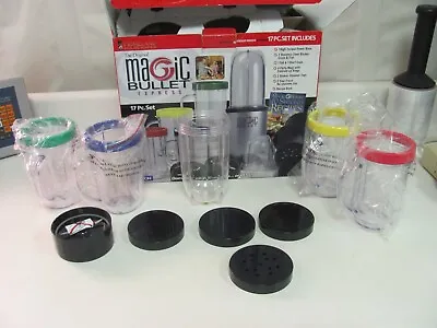 Magic Bullet Replacement Parts 5 Cups Shaker-Steamer Tops Lids Flat Base • $27.99