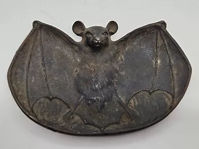 Antique 1898 Bradley & Hubbard Gothic Victorian Metal Advertising Bat Dish 3597 • $749.99