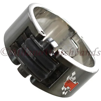 Rochet Roma #1 Nicky Hayden Signature Stainless Black Magnum Ring • $55.96