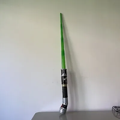 Disney Parks Star Wars Custom Build Your Own Lightsaber Green Working Curved • $48.38