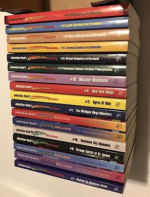 Lot Of 17 Michigan & American Chillers By Author Johnathan Rand’s • $59.99